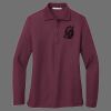 Ladies Silk Touch Long Sleeve Polo Thumbnail