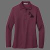 Ladies Silk Touch Long Sleeve Polo Thumbnail
