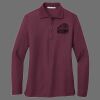 Ladies Silk Touch Long Sleeve Polo Thumbnail