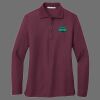 Ladies Silk Touch Long Sleeve Polo Thumbnail