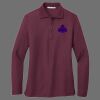 Ladies Silk Touch Long Sleeve Polo Thumbnail