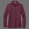 Ladies Silk Touch Long Sleeve Polo Thumbnail