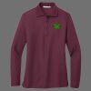 Ladies Silk Touch Long Sleeve Polo Thumbnail