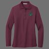 Ladies Silk Touch Long Sleeve Polo Thumbnail