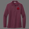 Ladies Silk Touch Long Sleeve Polo Thumbnail