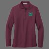 Ladies Silk Touch Long Sleeve Polo Thumbnail