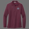 Ladies Silk Touch Long Sleeve Polo Thumbnail