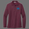 Ladies Silk Touch Long Sleeve Polo Thumbnail