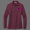 Ladies Silk Touch Long Sleeve Polo Thumbnail