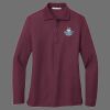 Ladies Silk Touch Long Sleeve Polo Thumbnail
