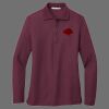Ladies Silk Touch Long Sleeve Polo Thumbnail