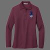 Ladies Silk Touch Long Sleeve Polo Thumbnail