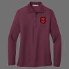 Ladies Silk Touch Long Sleeve Polo Thumbnail