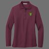 Ladies Silk Touch Long Sleeve Polo Thumbnail