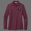 Ladies Silk Touch Long Sleeve Polo Thumbnail