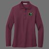Ladies Silk Touch Long Sleeve Polo Thumbnail