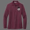 Ladies Silk Touch Long Sleeve Polo Thumbnail