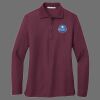 Ladies Silk Touch Long Sleeve Polo Thumbnail