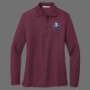 Ladies Silk Touch Long Sleeve Polo Thumbnail