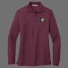 Ladies Silk Touch Long Sleeve Polo Thumbnail