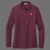 Ladies Silk Touch Long Sleeve Polo Thumbnail