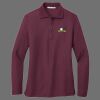 Ladies Silk Touch Long Sleeve Polo Thumbnail