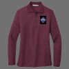 Ladies Silk Touch Long Sleeve Polo Thumbnail