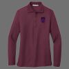 Ladies Silk Touch Long Sleeve Polo Thumbnail