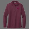 Ladies Silk Touch Long Sleeve Polo Thumbnail