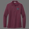 Ladies Silk Touch Long Sleeve Polo Thumbnail