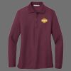 Ladies Silk Touch Long Sleeve Polo Thumbnail