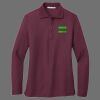 Ladies Silk Touch Long Sleeve Polo Thumbnail