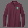 Ladies Silk Touch Long Sleeve Polo Thumbnail