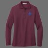 Ladies Silk Touch Long Sleeve Polo Thumbnail