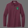 Ladies Silk Touch Long Sleeve Polo Thumbnail