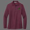 Ladies Silk Touch Long Sleeve Polo Thumbnail