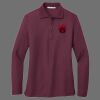 Ladies Silk Touch Long Sleeve Polo Thumbnail