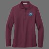 Ladies Silk Touch Long Sleeve Polo Thumbnail