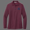 Ladies Silk Touch Long Sleeve Polo Thumbnail
