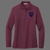 Ladies Silk Touch Long Sleeve Polo Thumbnail