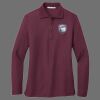 Ladies Silk Touch Long Sleeve Polo Thumbnail