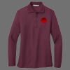 Ladies Silk Touch Long Sleeve Polo Thumbnail
