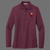 Ladies Silk Touch Long Sleeve Polo Thumbnail