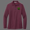 Ladies Silk Touch Long Sleeve Polo Thumbnail