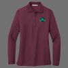 Ladies Silk Touch Long Sleeve Polo Thumbnail