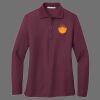 Ladies Silk Touch Long Sleeve Polo Thumbnail