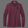 Ladies Silk Touch Long Sleeve Polo Thumbnail