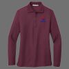 Ladies Silk Touch Long Sleeve Polo Thumbnail