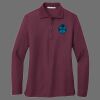 Ladies Silk Touch Long Sleeve Polo Thumbnail