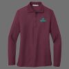 Ladies Silk Touch Long Sleeve Polo Thumbnail